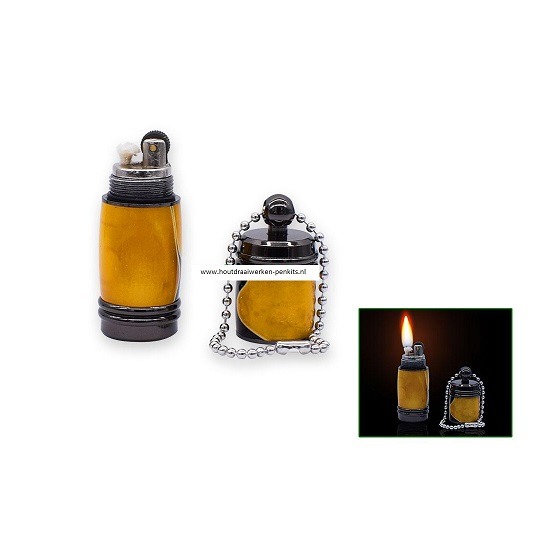 Lighter key chain kit www.houtdraaiwerkenpenkits.nl